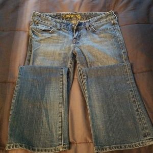 Express boot cut jeans